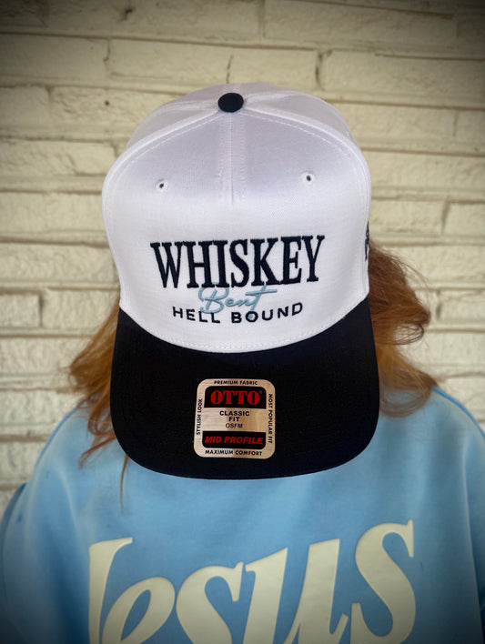 Mad Hatter Women's Whiskey Bent and Hell Bound Trucker Snapback Hat