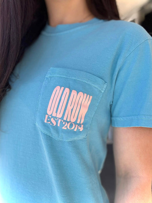 Old Row Outdoors Women's Chicks Pocket S/S TEE Shirt