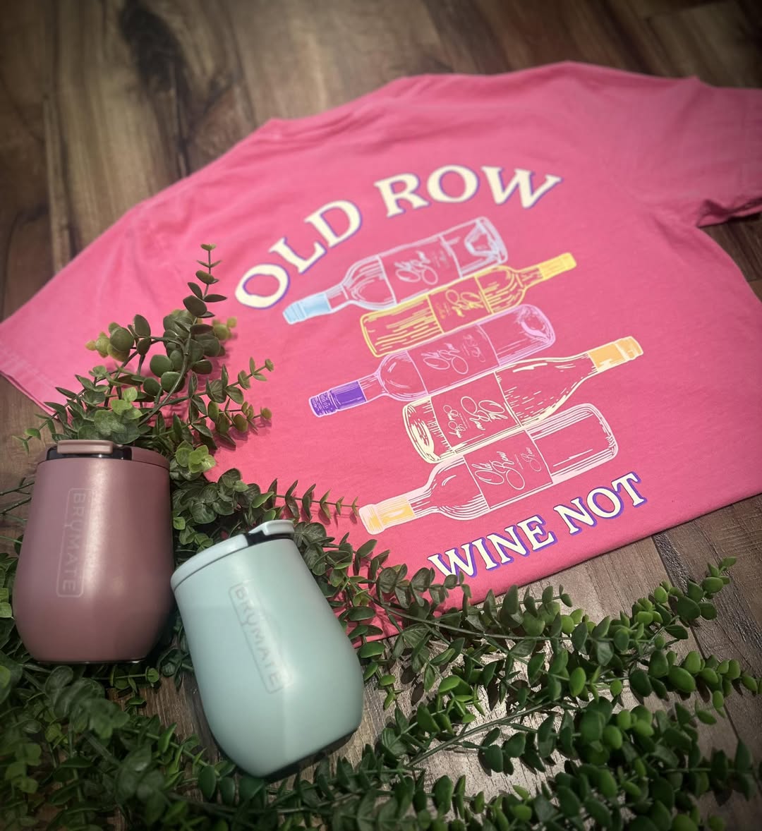 Old Row Outdoors Women's Wine Not Pocket S/S TEE Shirt