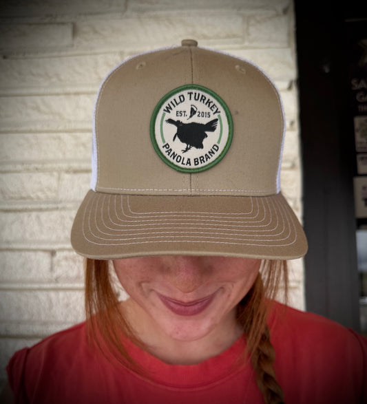 Panola Brand Wild Turkey Patch Trucker Snapback Hat