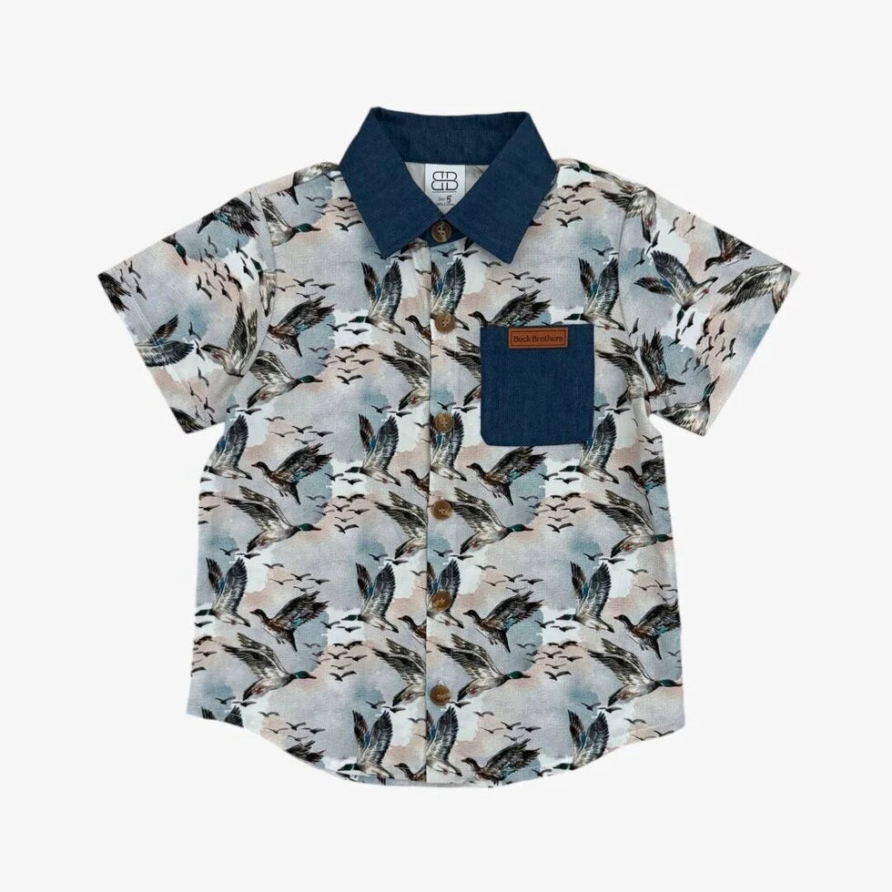 Velvet Fawn Youth Boys Nash Button Down