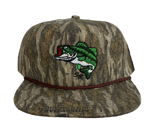 Speckle Bellies SB Bass Rope Snapback Hat