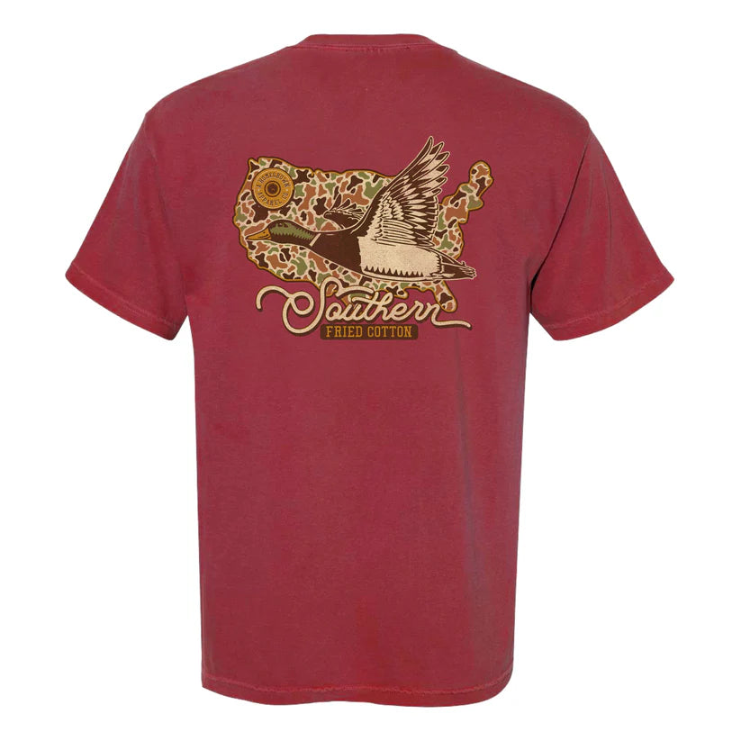 Southern Fried Cotton USA Droppin In S/S TEE Shirt