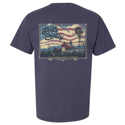 Southern Fried Cotton God's Country S/S TEE Shirt