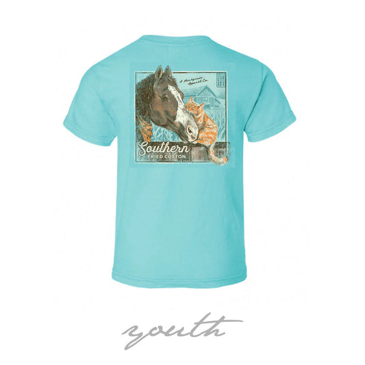 Southern Fried Cotton Youth Girls Milo & Otis S/S TEE Shirt
