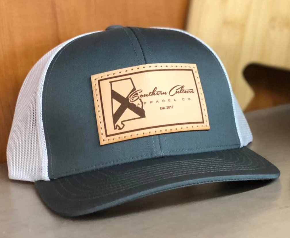 Southern Culture Light State Tradition Leather Patch Snapback Hat