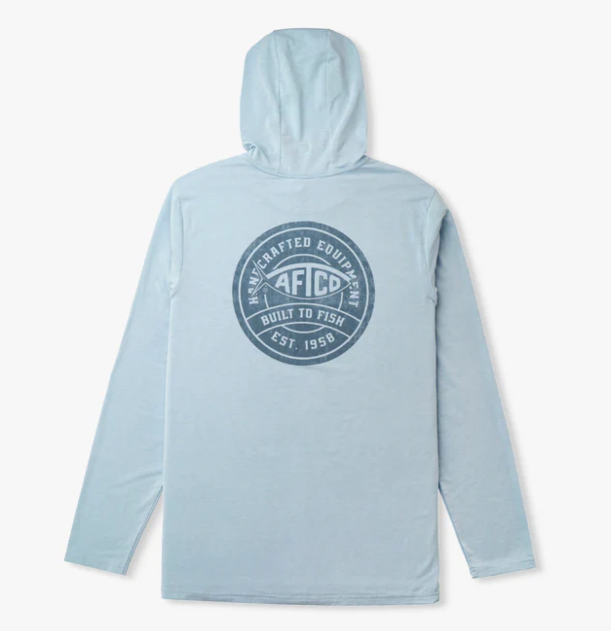 Aftco Men's Ocean Bound UPF Hooded Performance L/S Shirt