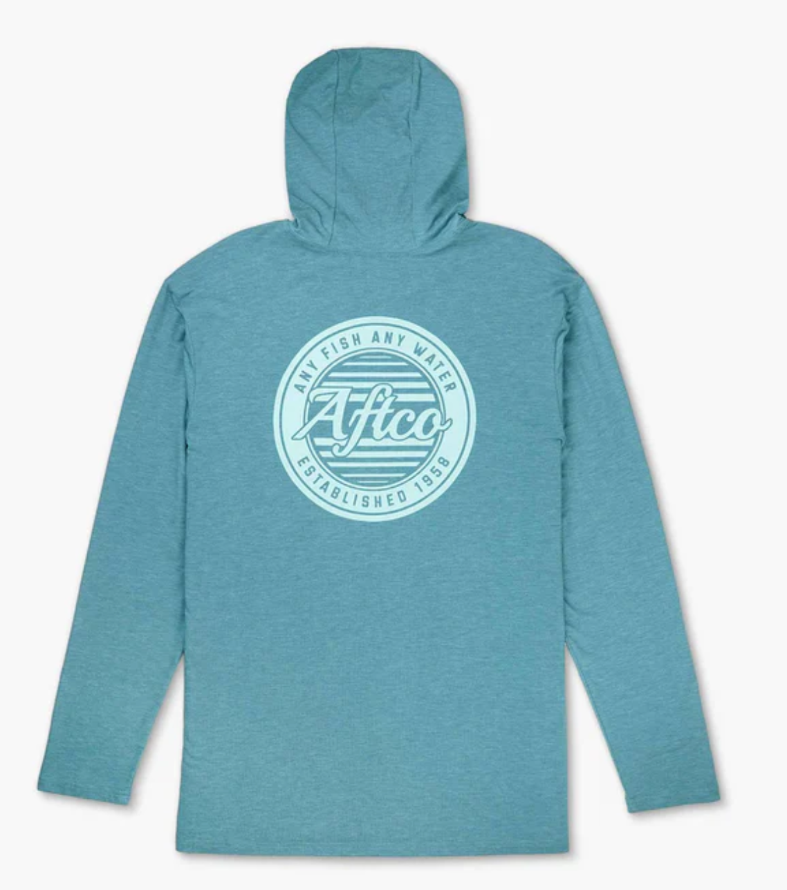 Aftco Men's Ocean Bound UPF Hooded Performance L/S Shirt