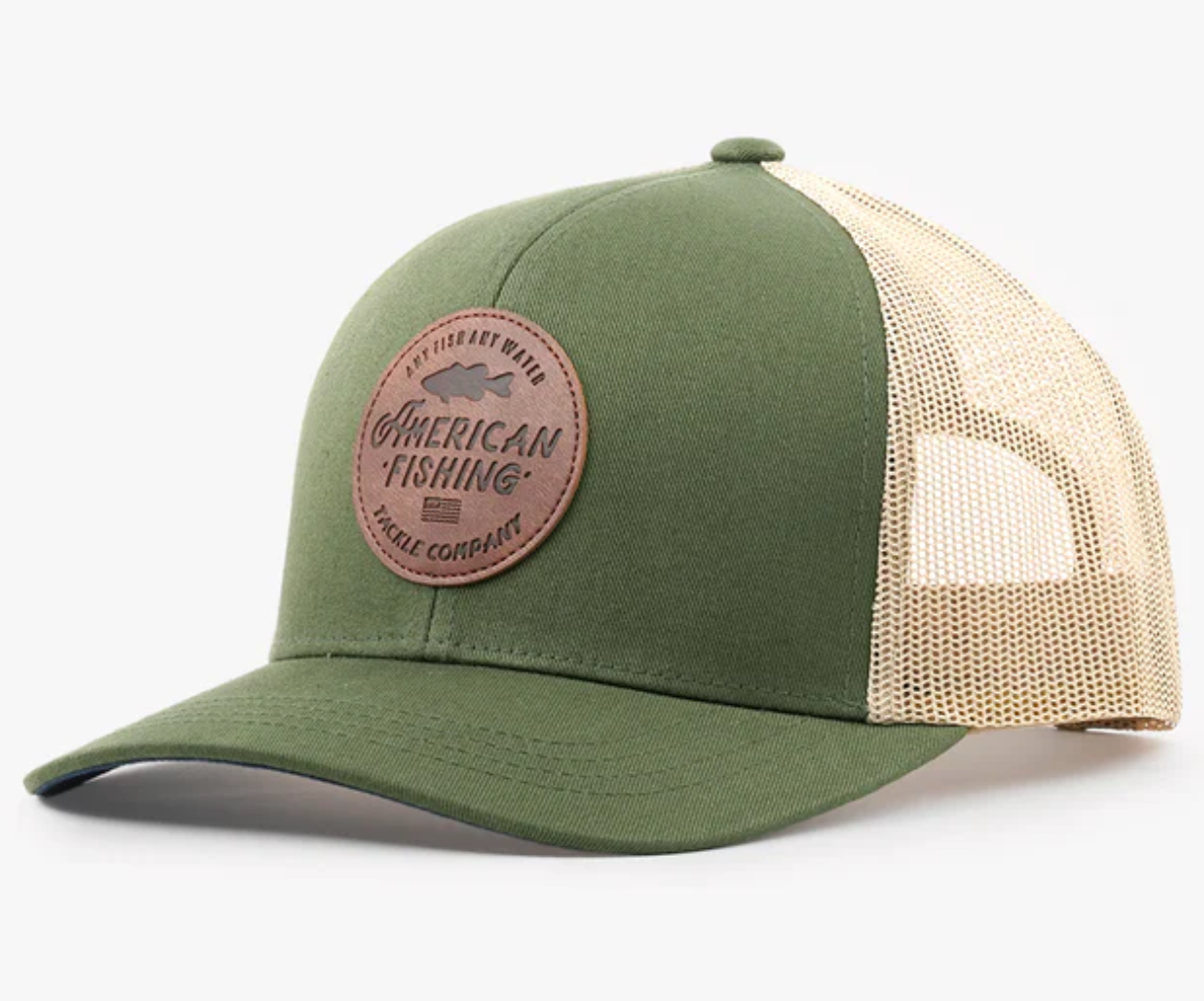 Aftco Men's Lemonade Leather Patch Snapback Hat