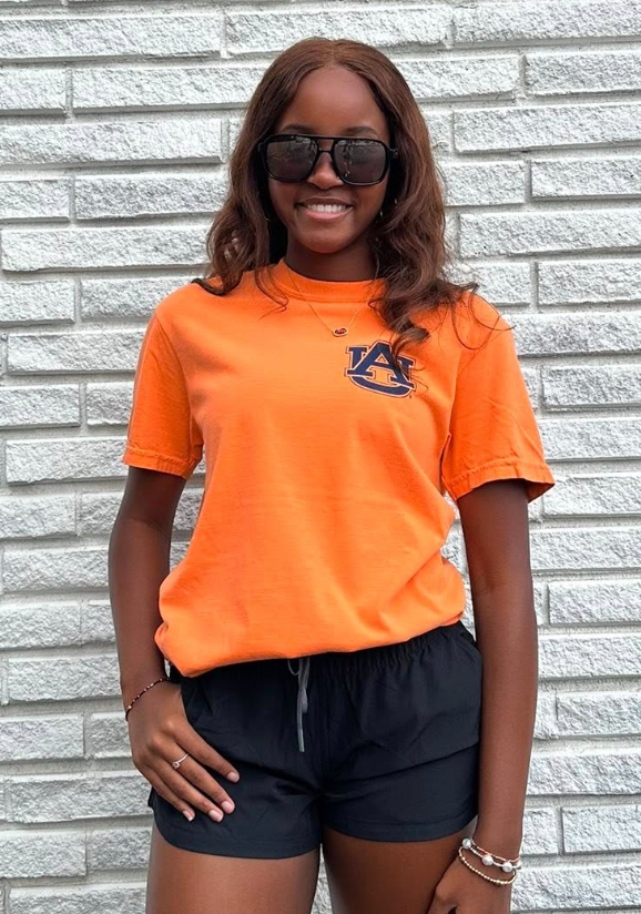 Speckle Bellies Auburn Camo Logo S/S TEE Shirt