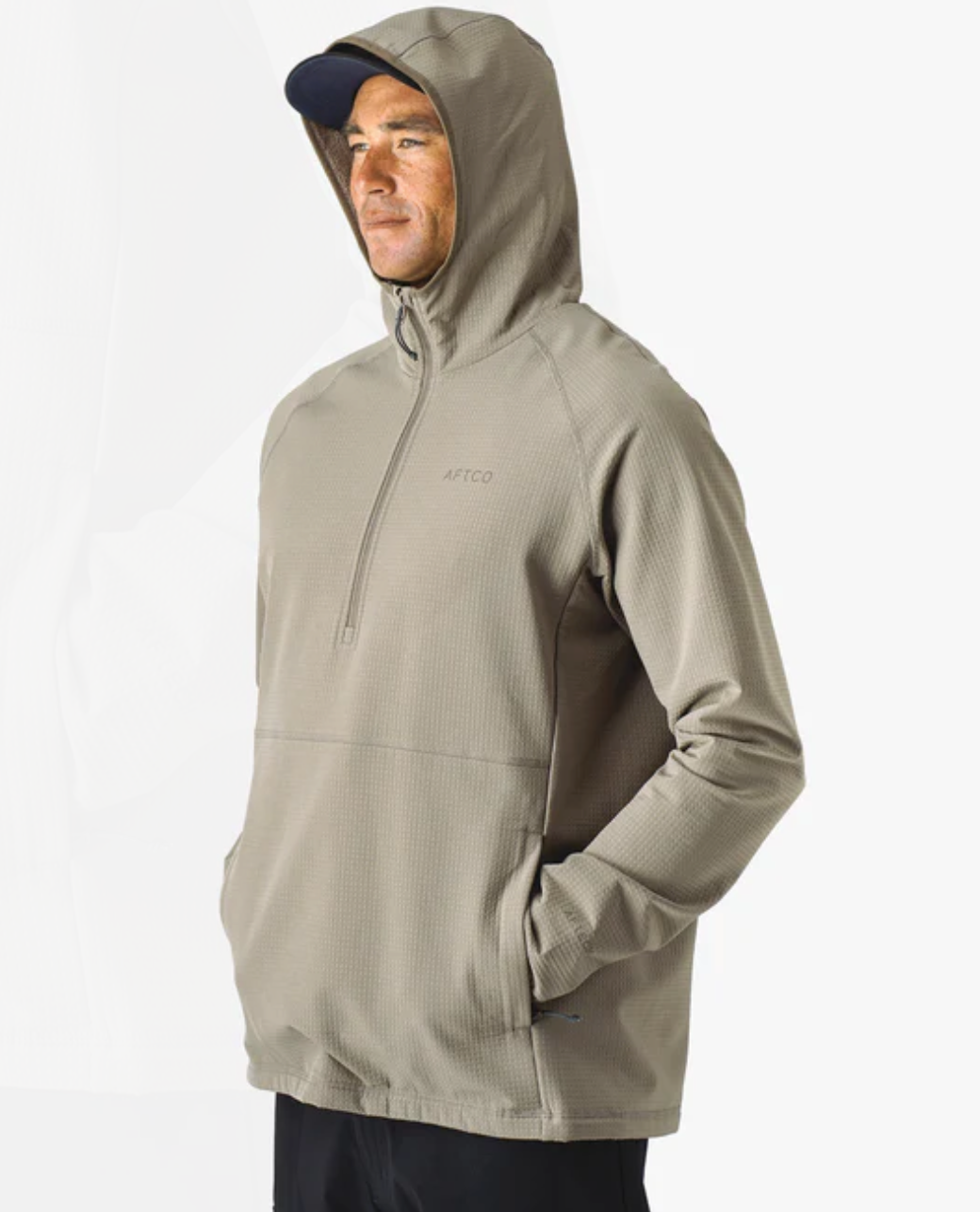 Aftco Men's Coronado 1/4 Zip Hoodie