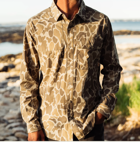 Marsh Wear Apparel Men's Big Pine Field Button Down Shirt