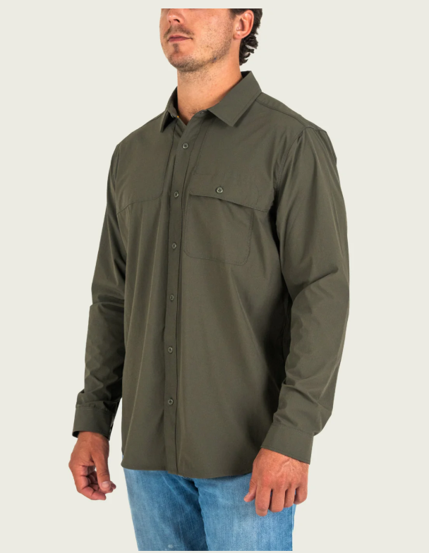 Marsh Wear Apparel Men's Big Pine Field Button Down Shirt