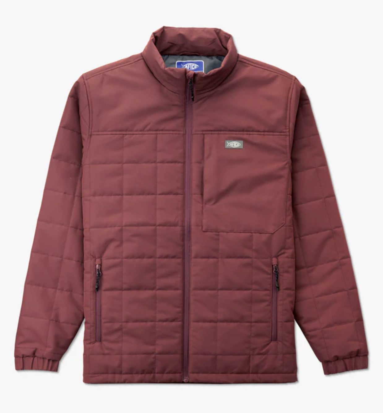 Aftco Men's Crosswind Puff Full Zip Jacket