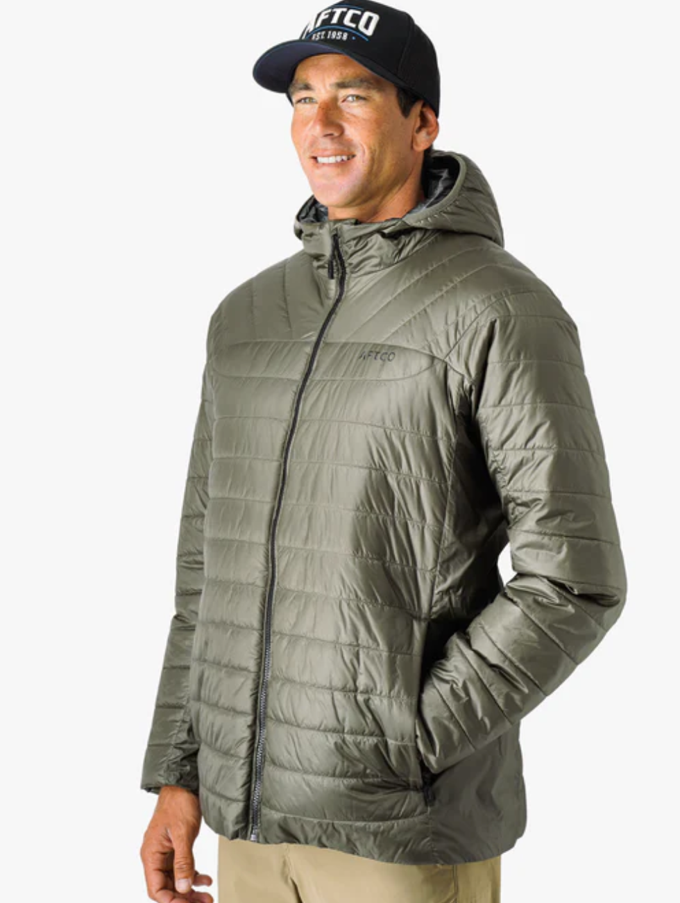 Aftco Men's Drift Hooded Jacket