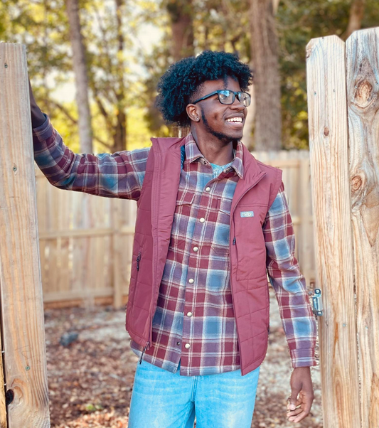 Aftco Men's Stout Button Shacket