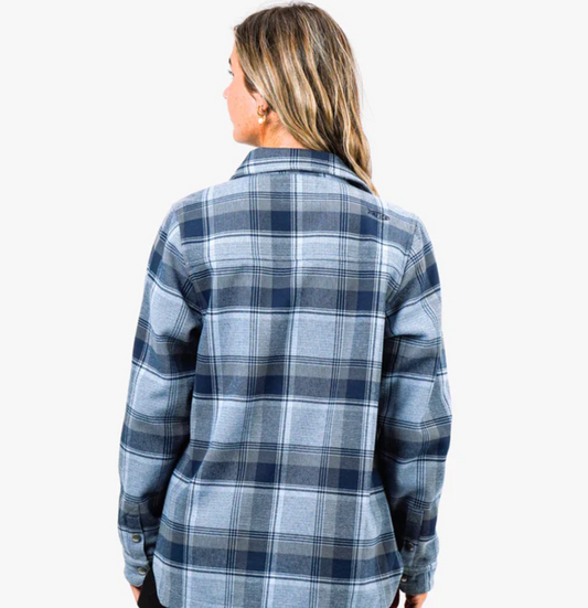 Aftco Women's Stout Button Shacket