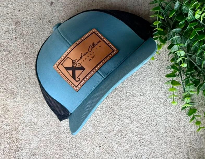 Southern Culture Light State Tradition Leather Patch Snapback Hat