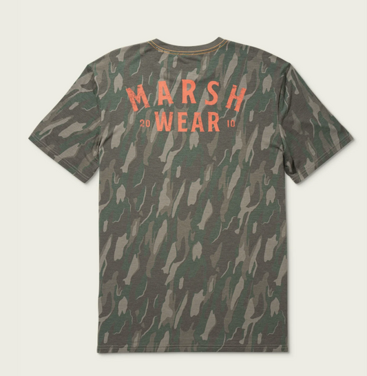 Marsh Wear Apparel Men's Stackhouse Hagood Knitted S/S PERF Shirt