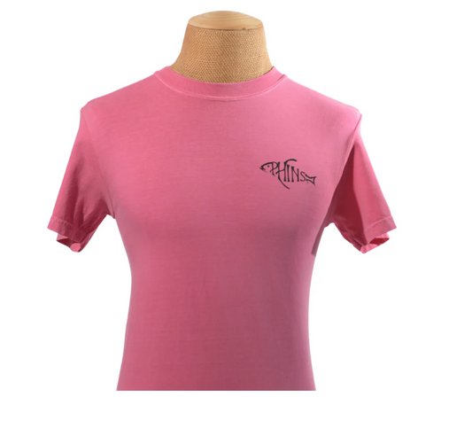 PHINS Apparel Women's Pufferfish Non Pocket S/S TEE Shirt