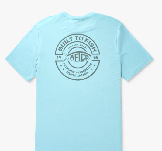 Aftco Men's Ocean Bound UPF Performance S/S Shirt
