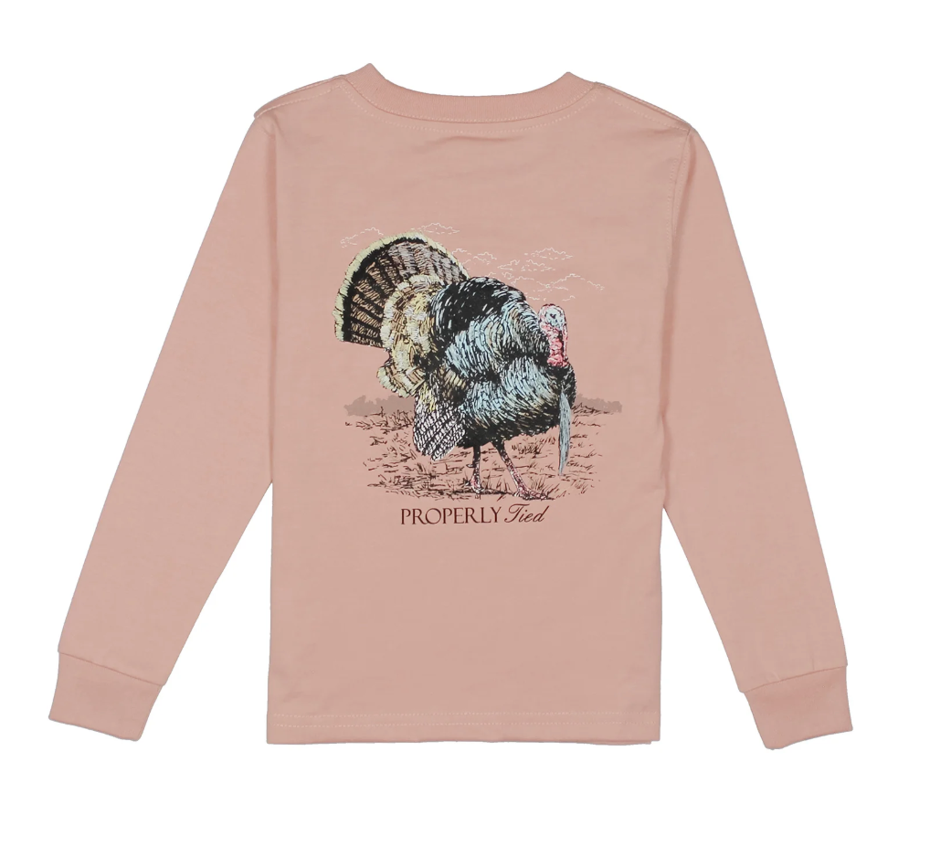 Properly Tied Baby Gobbler L/S TEE Shirt