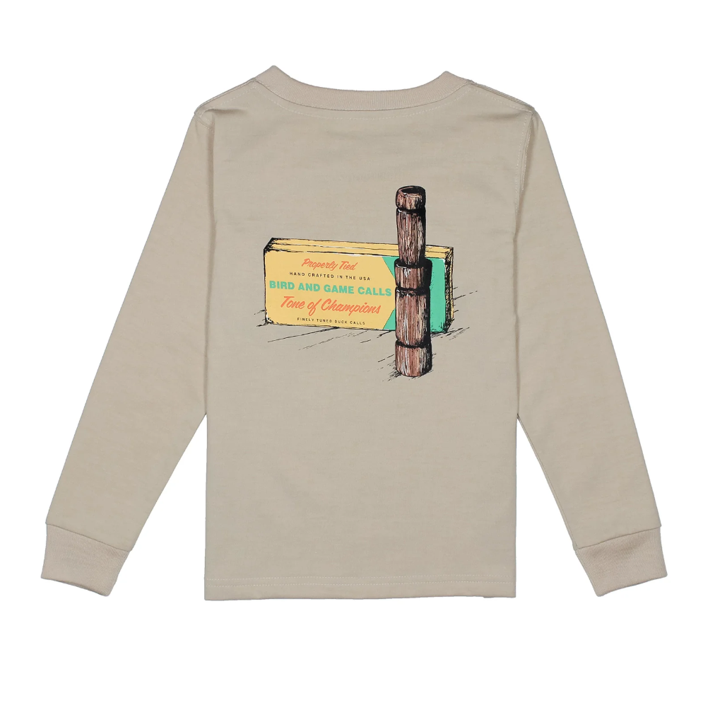 Properly Tied Baby Game Call L/S TEE Shirt