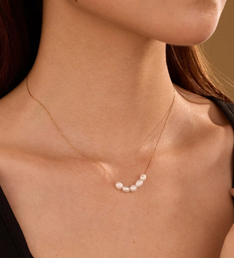 5 Pearl Necklace