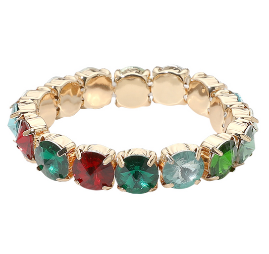 Stretch Gemstone Bracelet