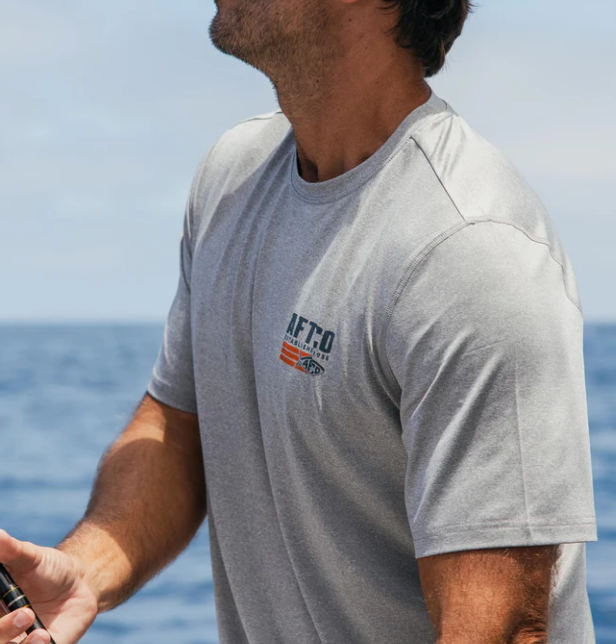 Aftco Men's Strype UVX S/S Performance Shirt