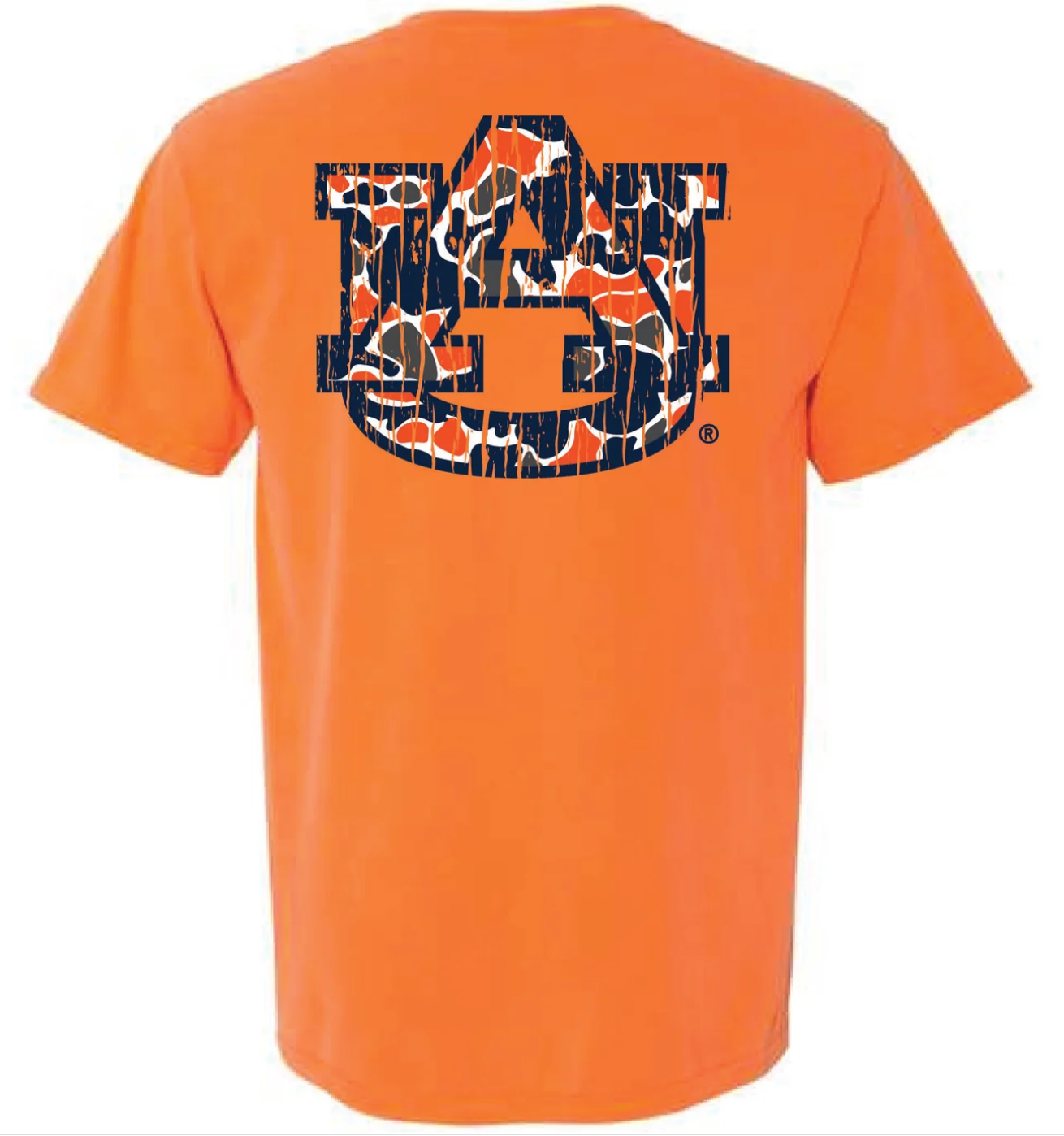 Speckle Bellies Auburn Camo Logo S/S TEE Shirt
