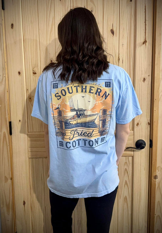 Southern Fried Cotton On the Dock S/S TEE Shirt