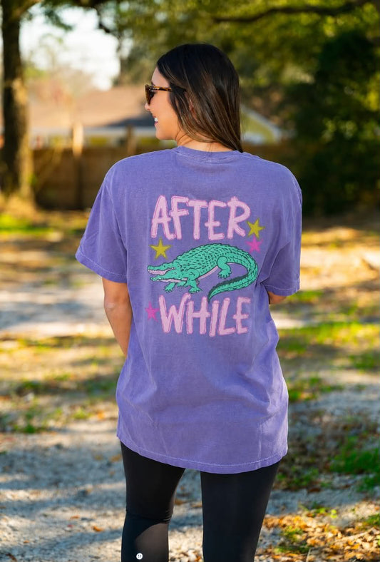 Southern Backroad Women's Later Gator, After While Crocodile S/S TEE Shirt
