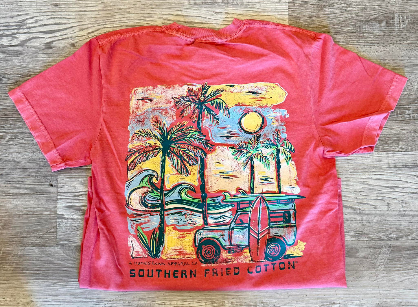 Southern Fried Cotton Women's Surf Club S/S TEE Shirt