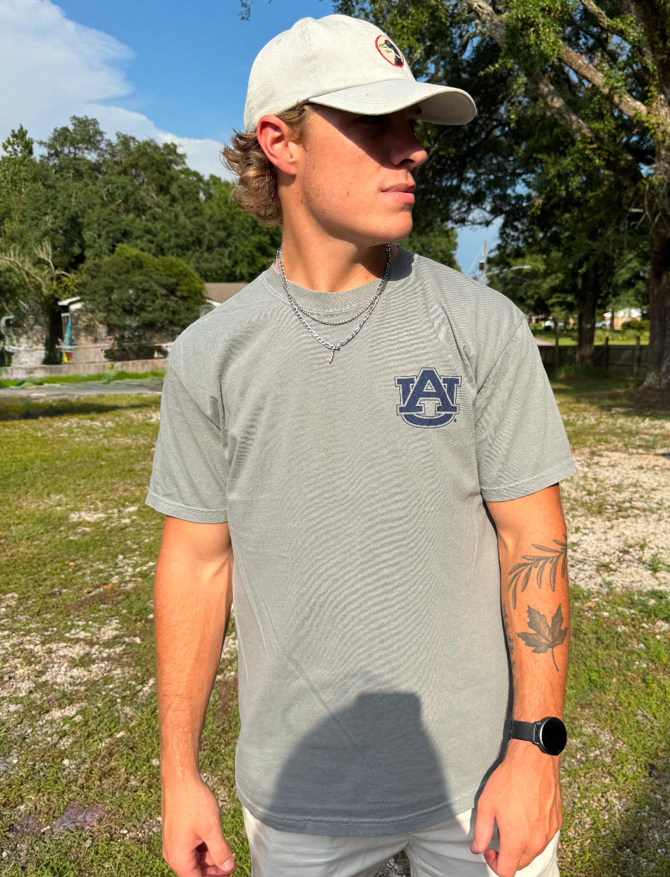 Speckle Bellies Auburn Truck S/S TEE Shirt