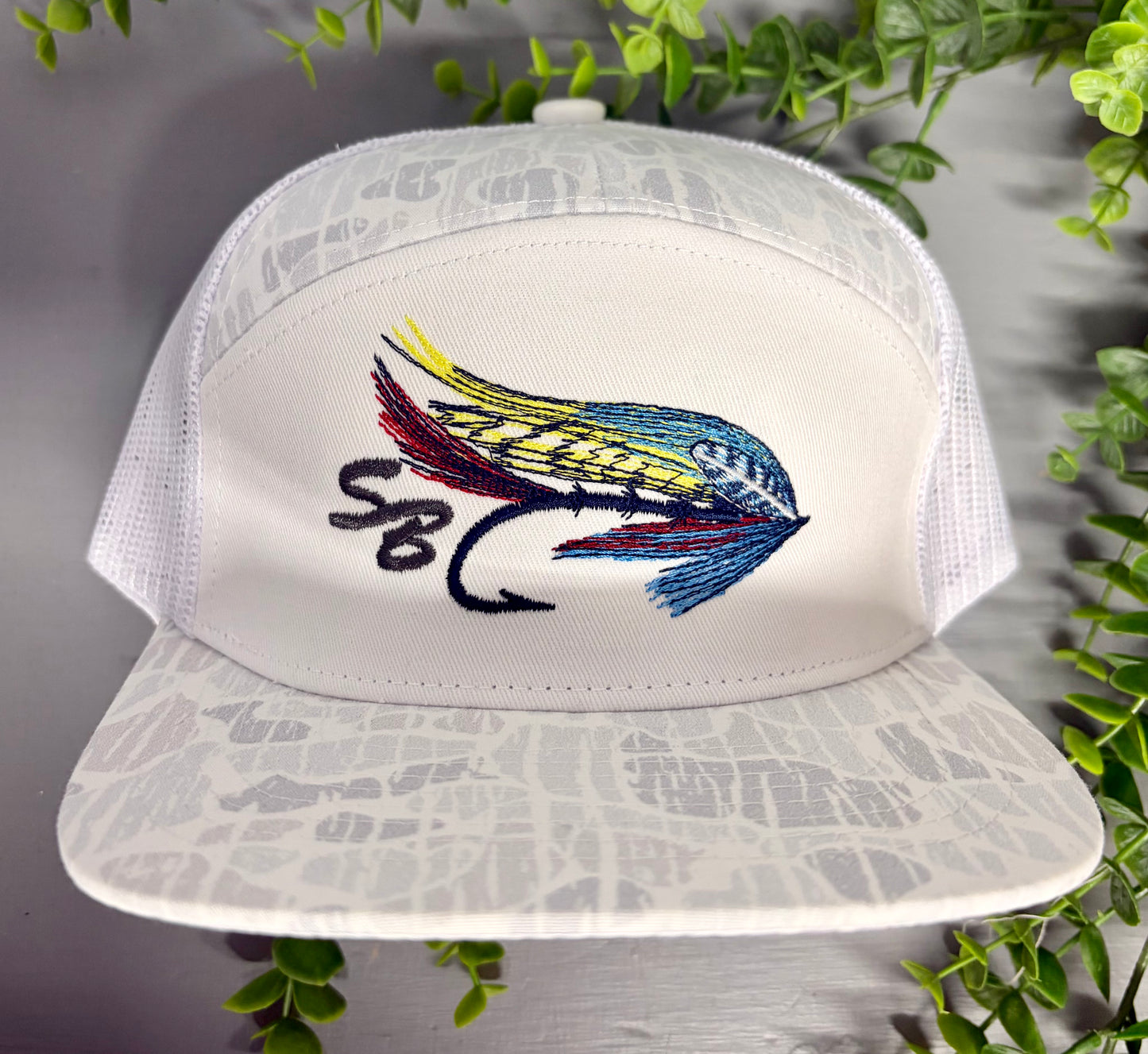 Speckle Bellies SB Fly 7 Panel Snapback Hat