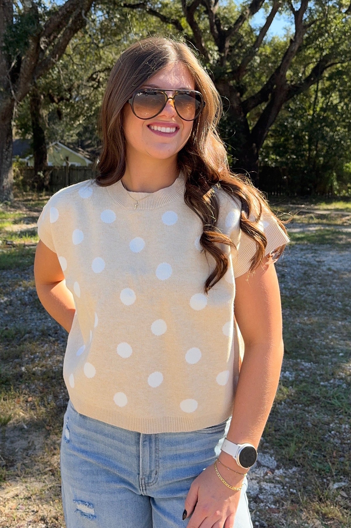 Polka Dot Heaven Sweater