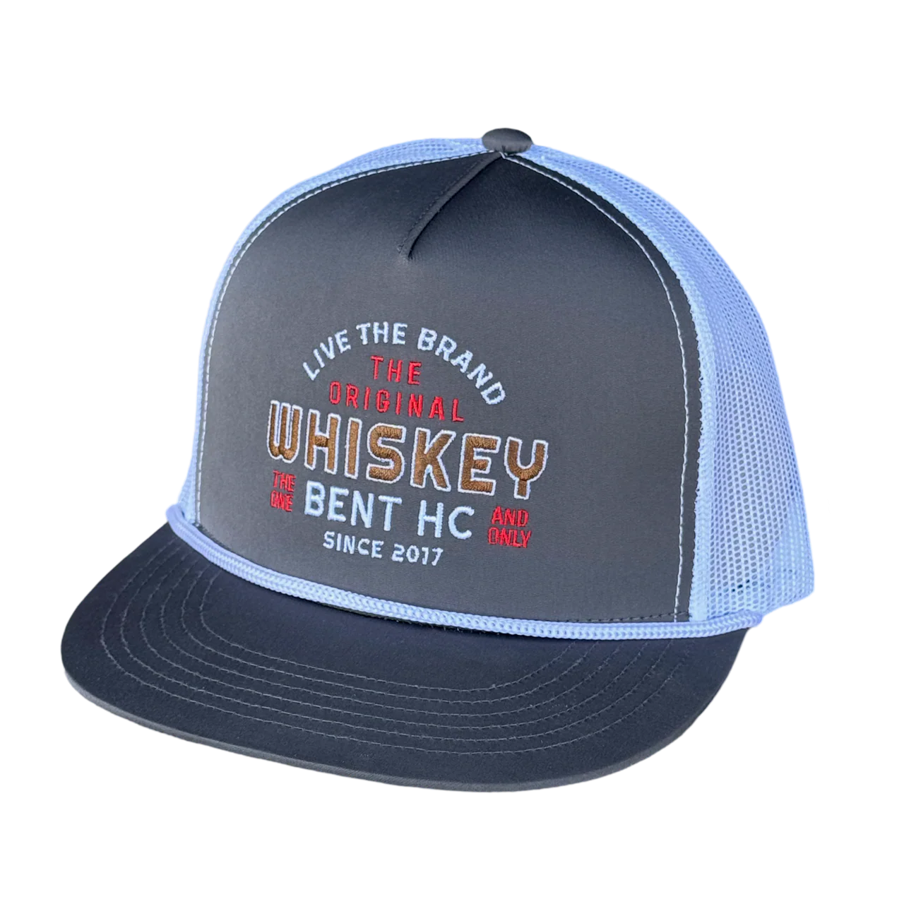 Whiskey Bent Hat Co. The Straight Rope Snapback Hat
