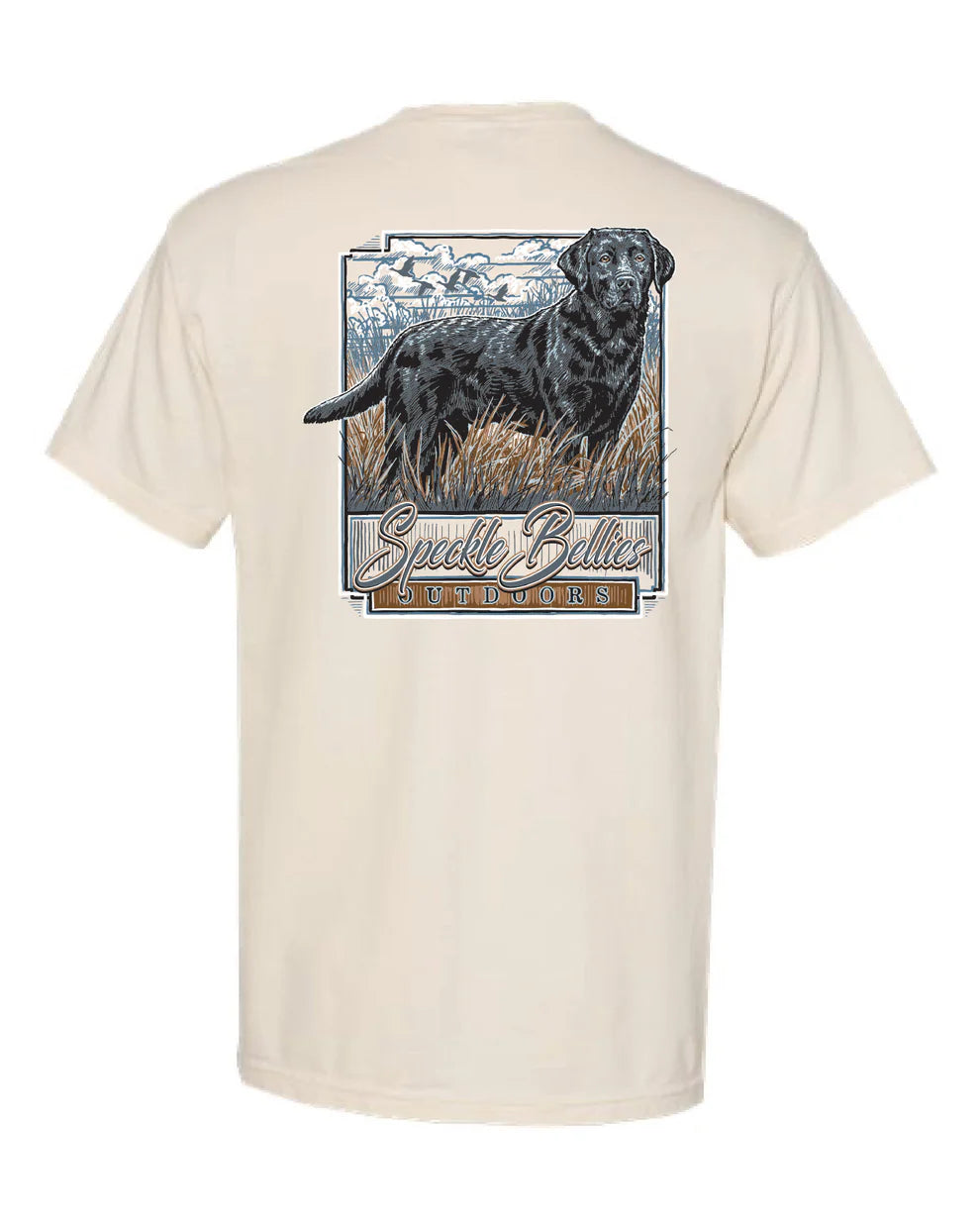 Speckle Bellies Black Lab S/S TEE Shirt