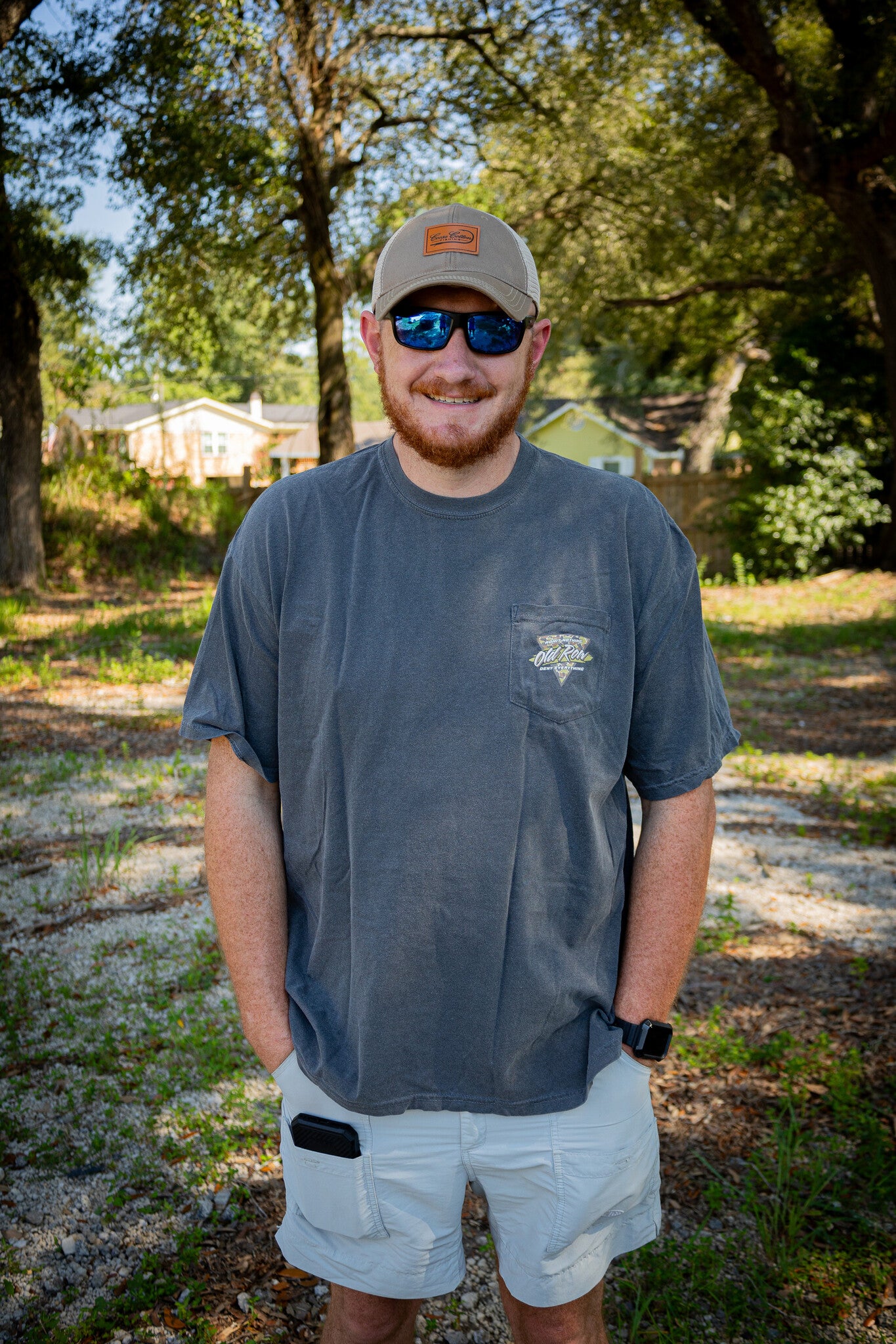 Old Row Outdoors Camo Retro Triangle 2.0 S/S TEE Shirt
