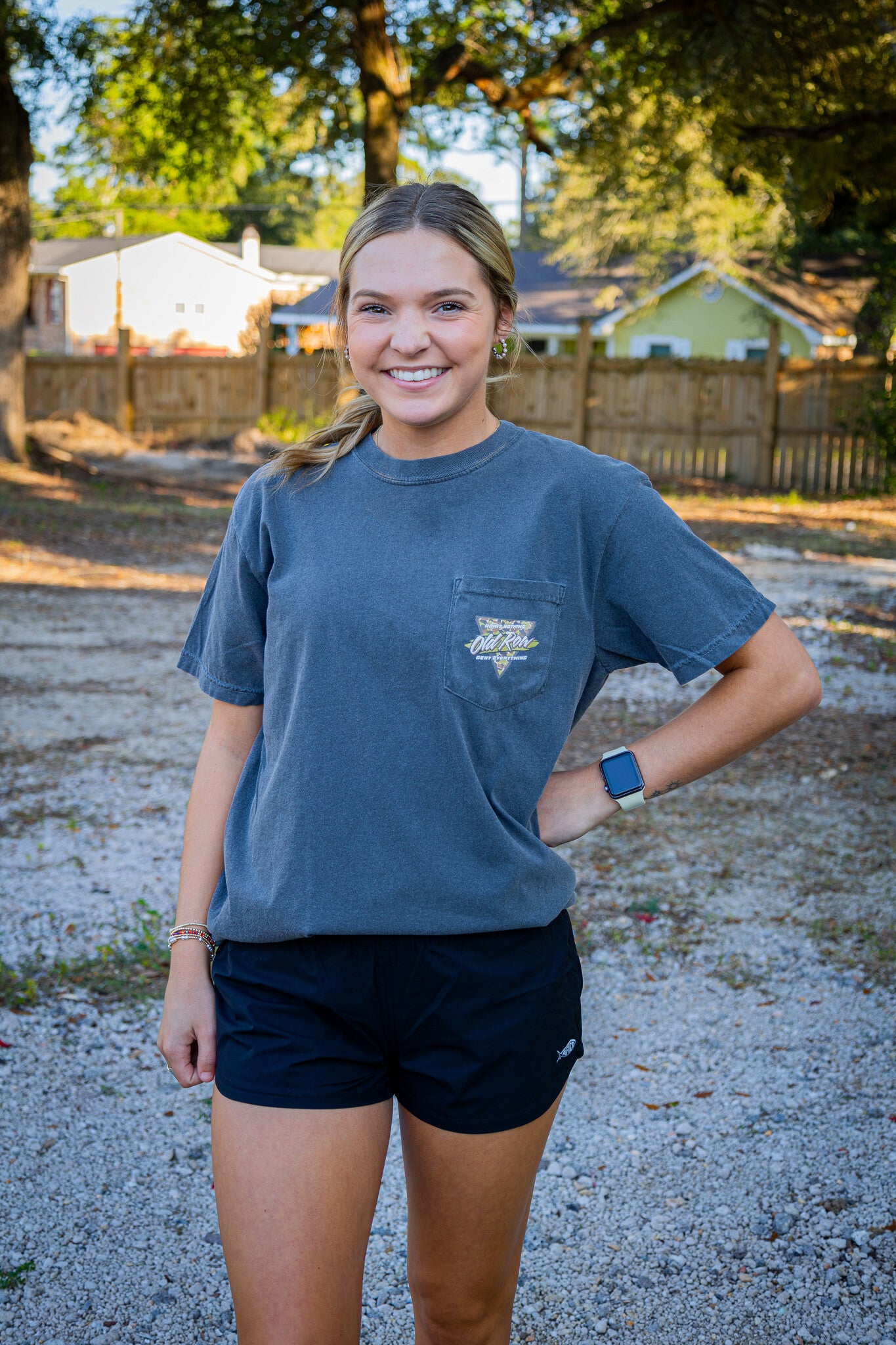 Old Row Outdoors Camo Retro Triangle 2.0 S/S TEE Shirt