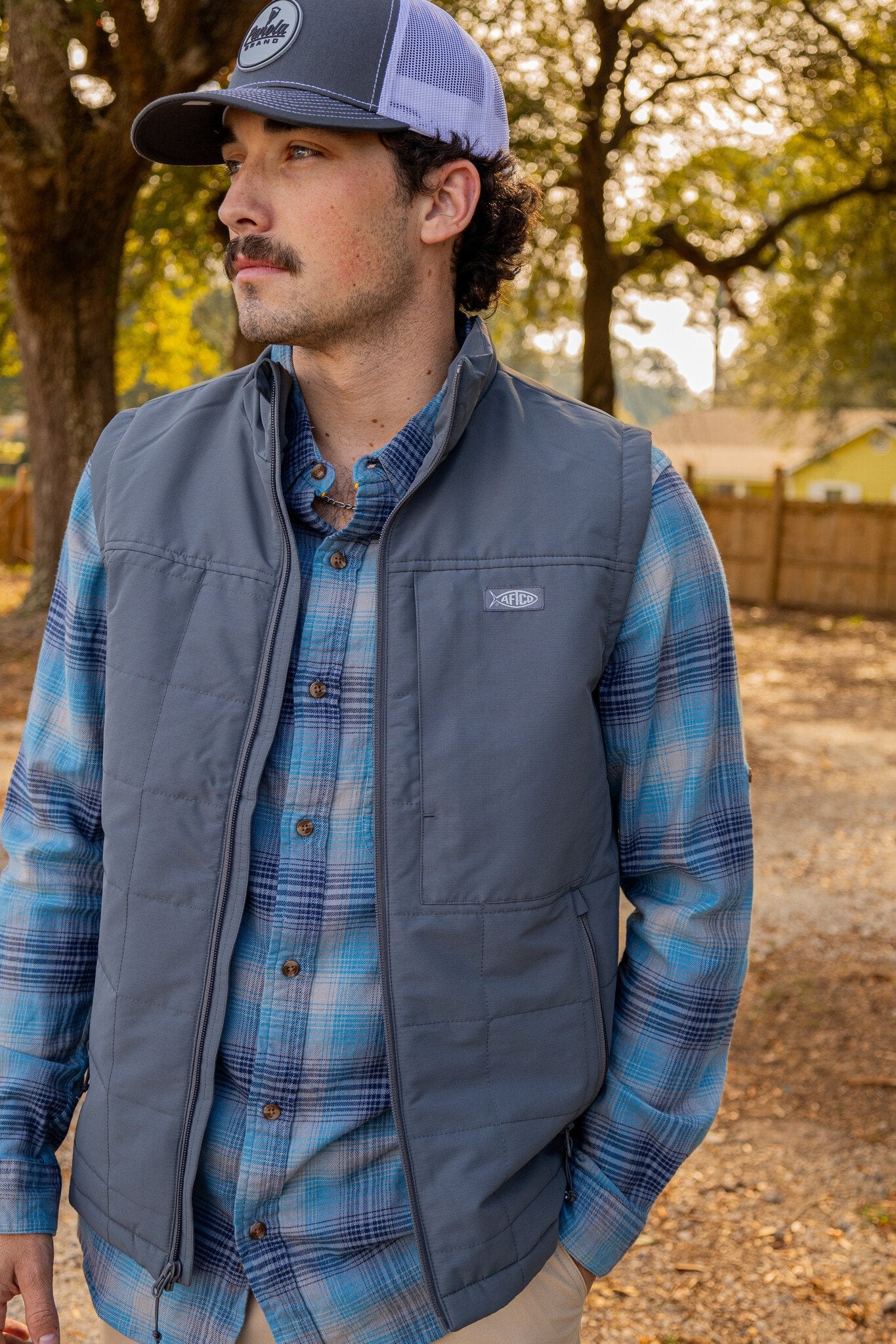 Marsh Wear Apparel Men's Westerly Flannel L/S Button Down Shirt
