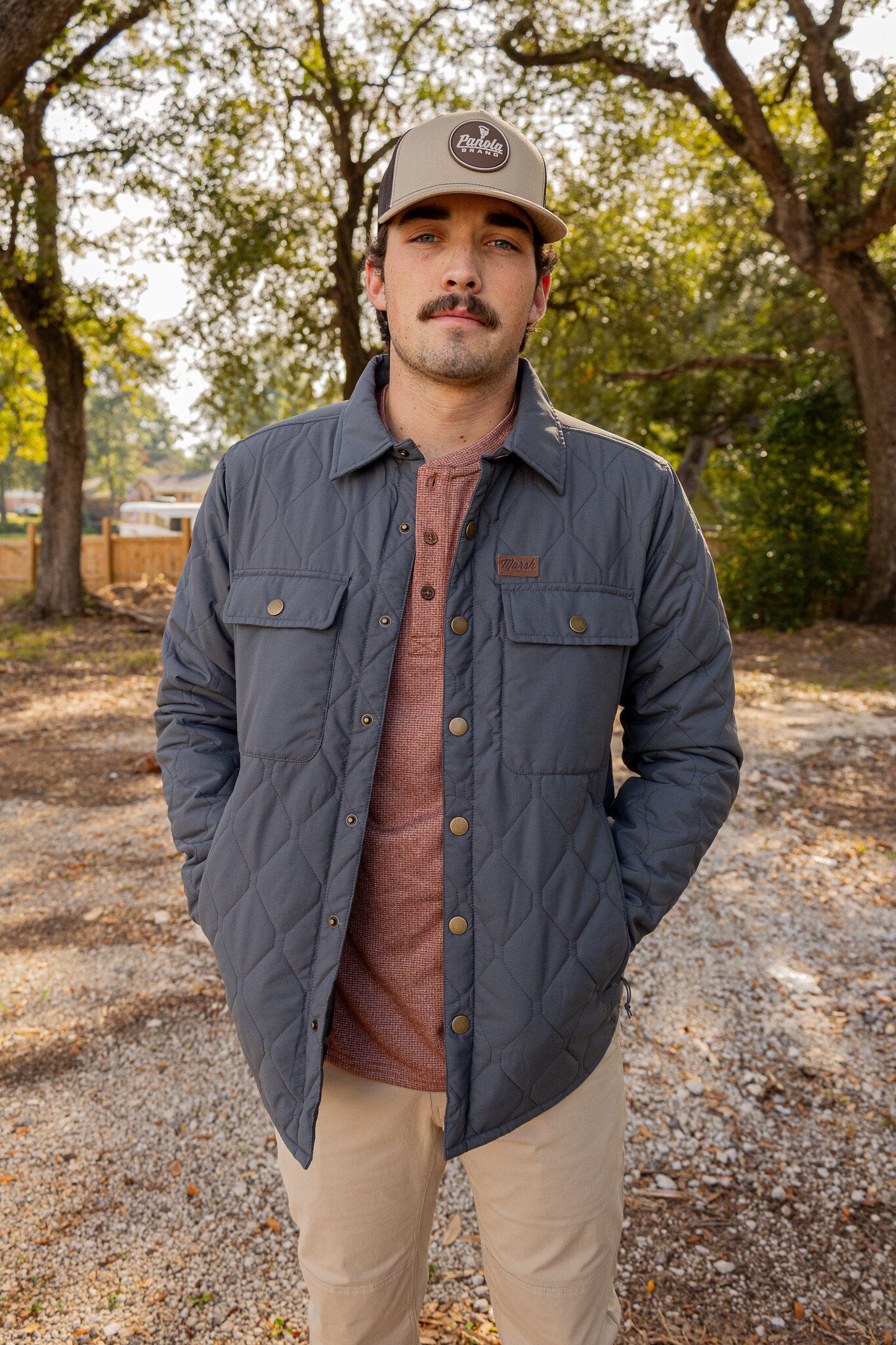 Marsh Wear Apparel Men's Saluda Puff Shacket