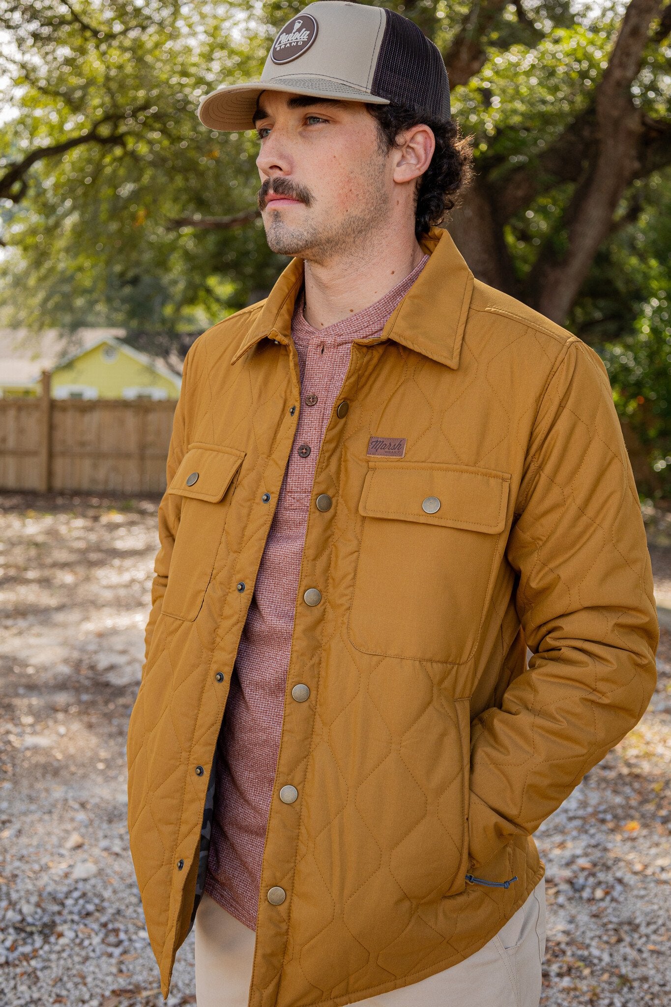 Marsh Wear Apparel Men's Saluda Puff Shacket