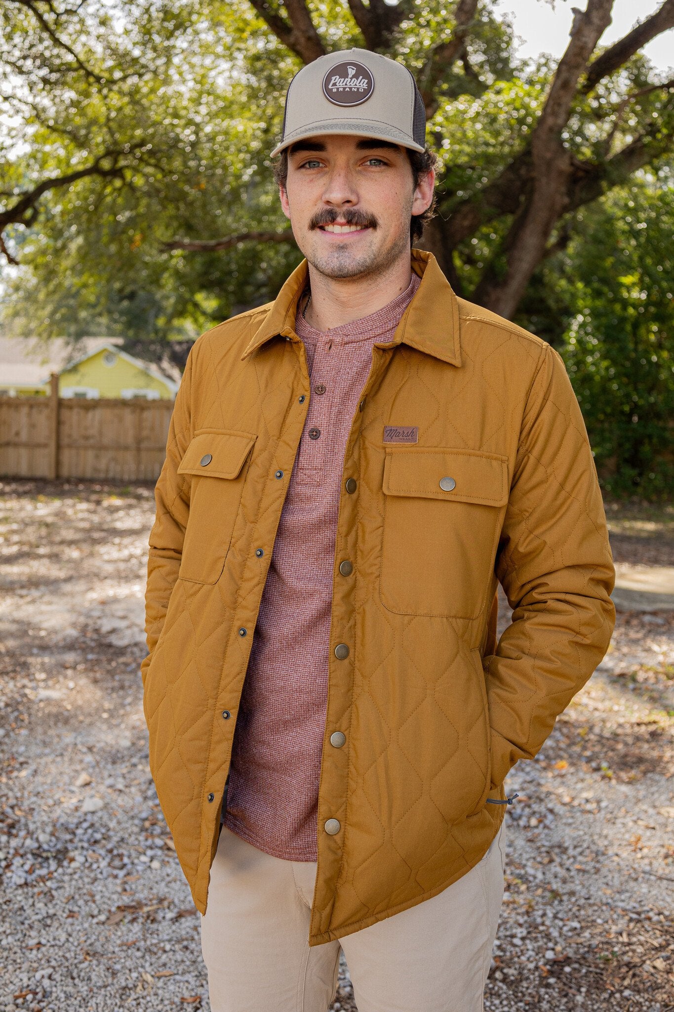 Marsh Wear Apparel Men's Saluda Puff Shacket