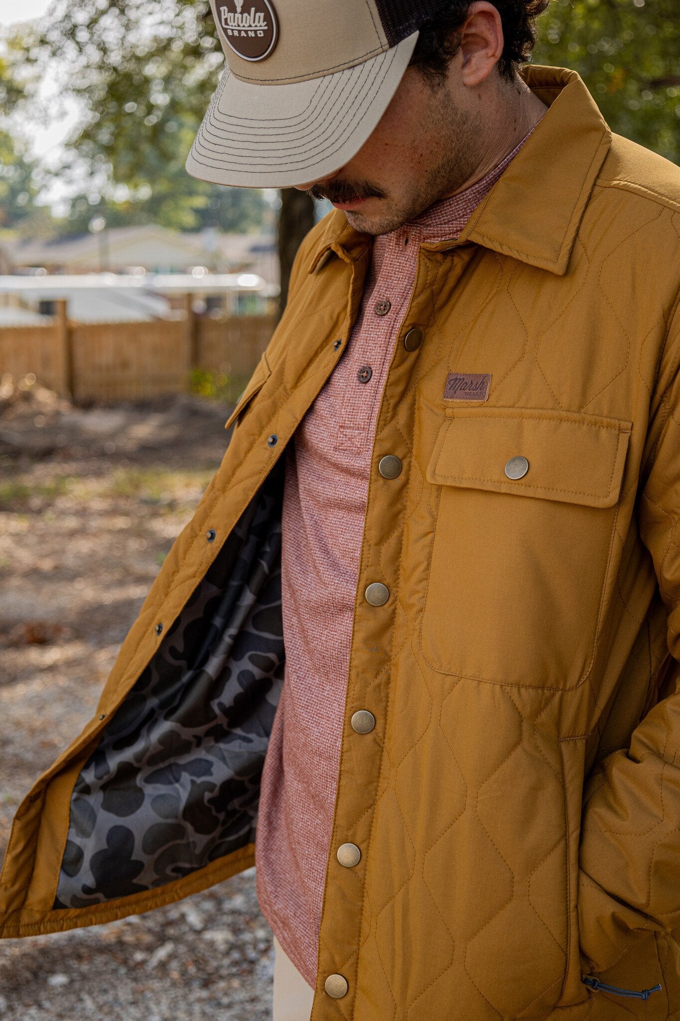 Marsh Wear Apparel Men's Saluda Puff Shacket