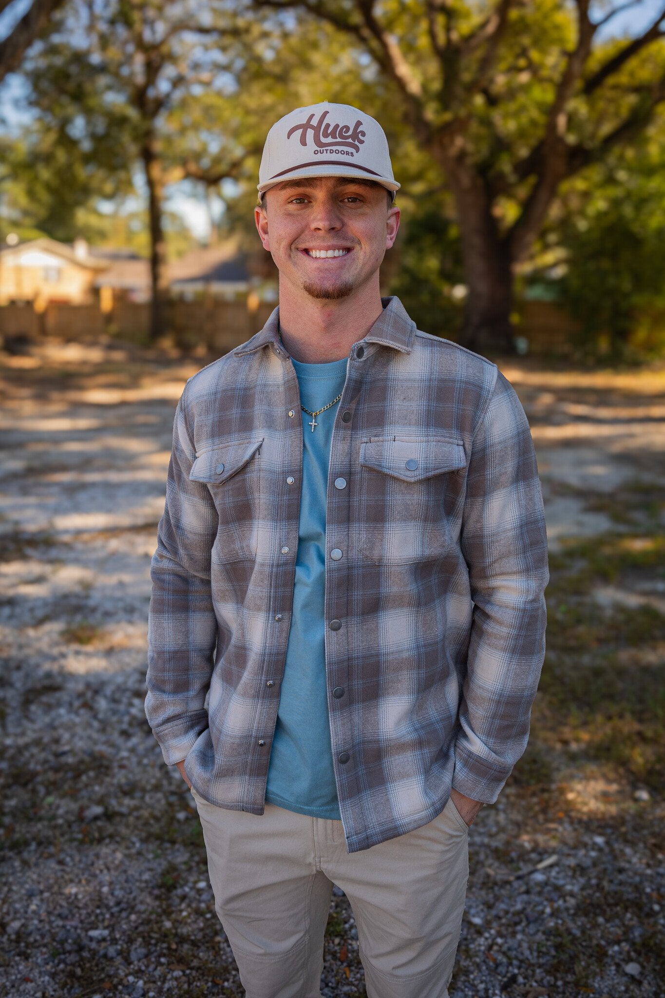 Aftco Men's Stout Button Shacket