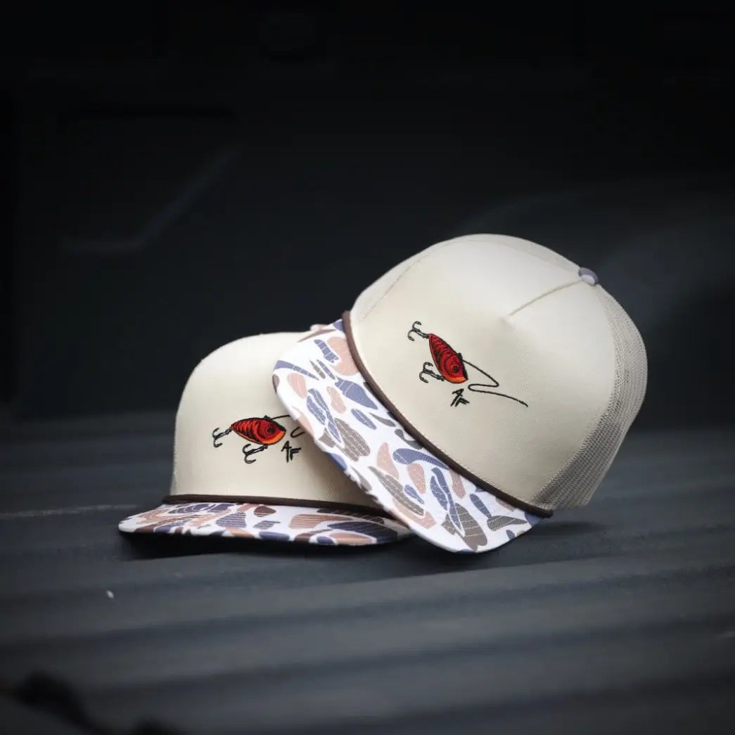 American Fetcher Trap Rope Snapback Hat