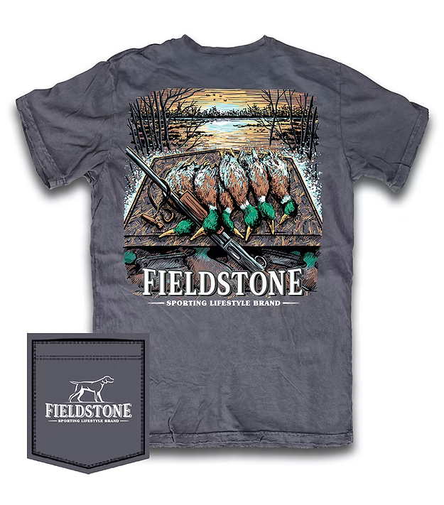 Fieldstone Outdoors Youth Mallard Spread S/S TEE Shirt