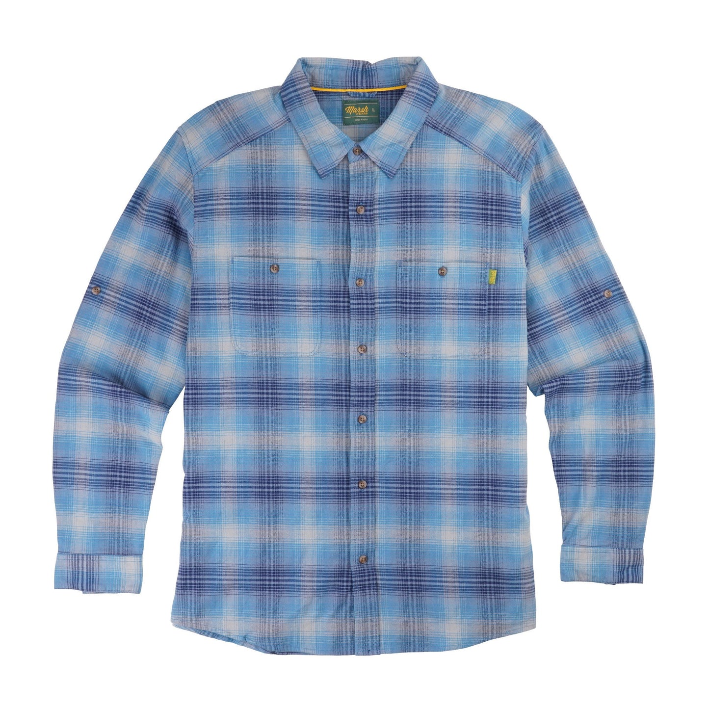 Marsh Wear Apparel Men's Westerly Flannel L/S Button Down Shirt